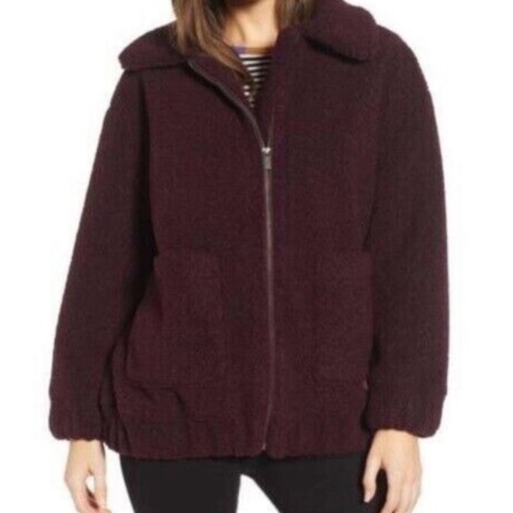 Splendid fuzzy/teddy jacket